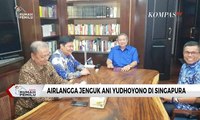 Bertemu SBY di Singapura, Airlangga Bahas Isu Politik Terkini