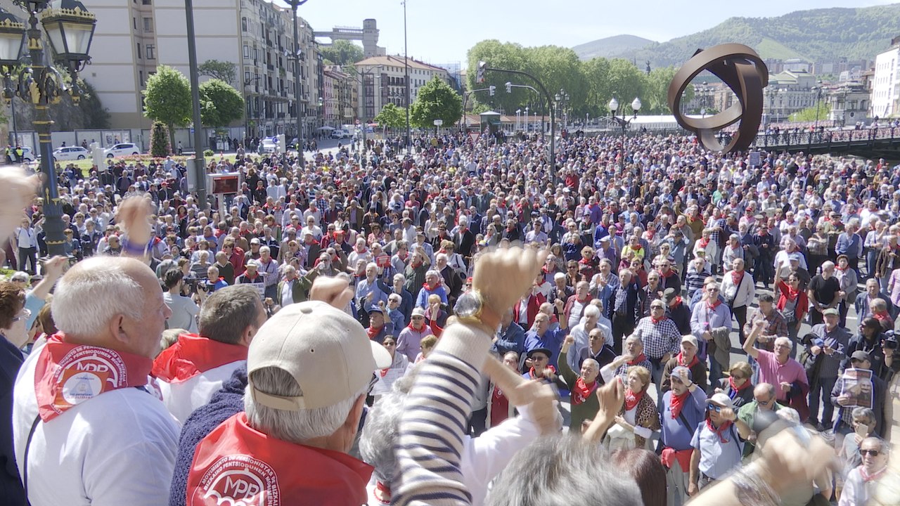 Pensionistas vascos tras elecciones: "Es mejor lo que ha salido"