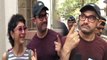 Aamir Khan and wife Kiran Rao cast their Vote at Bandra polling Booth:Watch Video | FilmiBeat