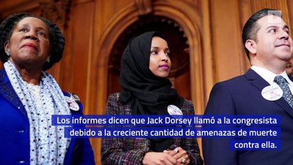 El CEO de Twitter defiende el tweet de Trump contra la representante Ilhan Omar