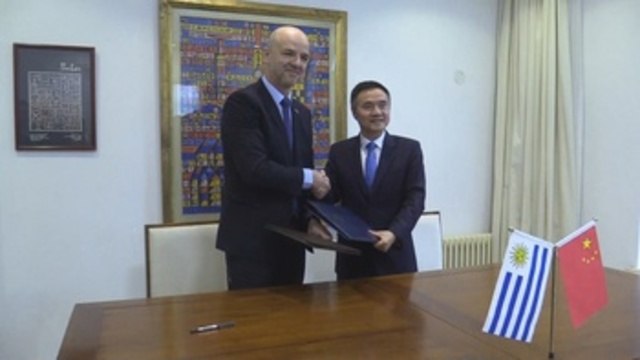 Uruguay busca aumentar sus exportaciones a China con la firma de 5 acuerdos