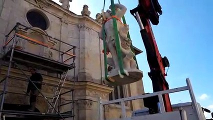 Dieulouard : saint Sébastien prend son envol