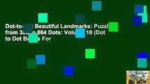 Dot-to-Dot Beautiful Landmarks: Puzzles from 386 to 864 Dots: Volume 16 (Dot to Dot Books For