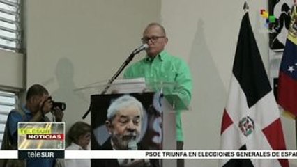 RD: Movimientos sociales expresan solidaridad con Lula da Silva