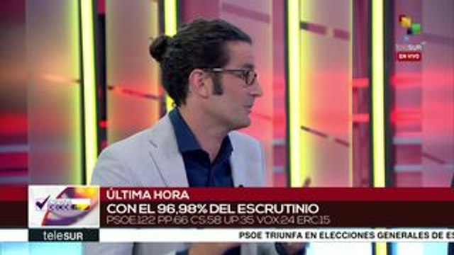 Para expertos comicios españoles dejaron más derechas que nunca