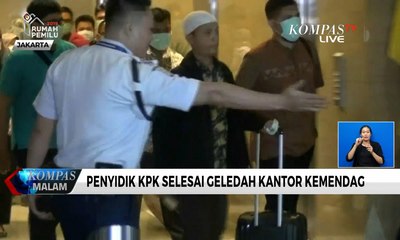 Selesai Geledah Kantor Kemendag, Penyidik KPK Bawa 2 Koper