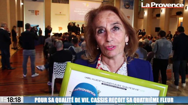 Le 18:18 : Cassis devient l'une des villes les plus fleuries de la région