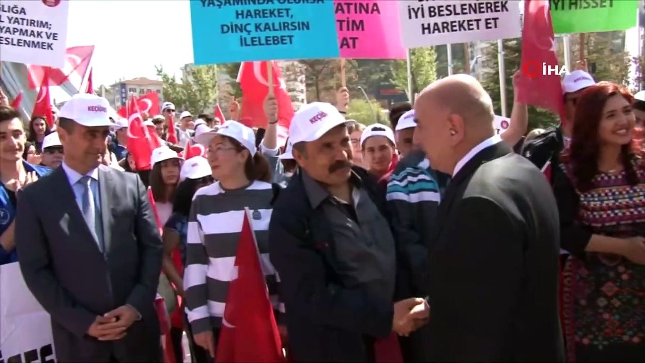 'Sağlıklı Yaşam Yürüyüşü' Keçiören’de yapıldı