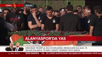 Alanyasporlu futbolcu Josef Sural için cenaze töreni düzenleniyor