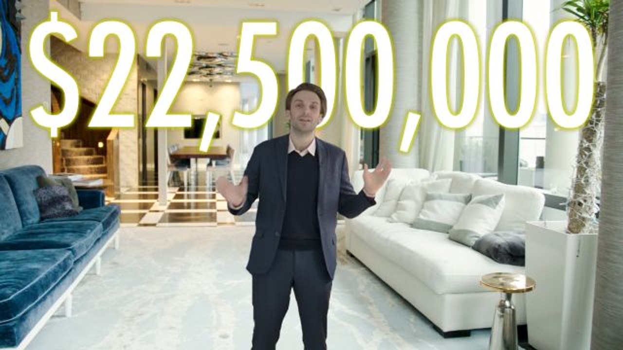 Inside a $22.5M NYC Sky Mansion