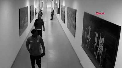 Spor Alanyaspor'lu Josef Sural'ın Maçtan Sonra Çıkış Anları