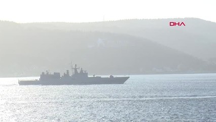 Çanakkale Rus Savaş Gemisi, Çanakkale Boğazı'ndan Geçti