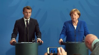 Balkans occidentaux - Déclaration conjointe avec la Chancelière allemande Angela Merkel