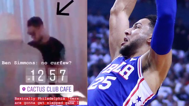 Ben Simmons CAUGHT Out CLUBBING Just HOURS Before Sixers Suffer HUGE L Against The Raptors