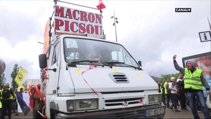 Strasbourg : les black blocs empêchés - L'Info du Vrai du 29/04 - CANAL+