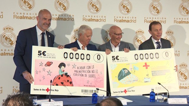 Fundación Real Madrid y Cruz Roja, unidas en el Sorteo de Oro