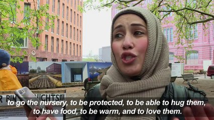 In Berlin, relatives of IS members call for return of children
