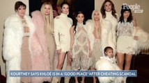 Kourtney Kardashian Says Khloé Kardashian Is in a 'Good Place' After Tristan Thompson Scandal