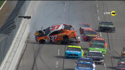 NASCAR Monster Cup Series 2019 Talladega Buscher Big Crash Big One