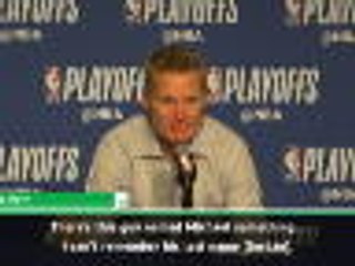 'There was this guy called Michael' - Kerr likens Durant's performances