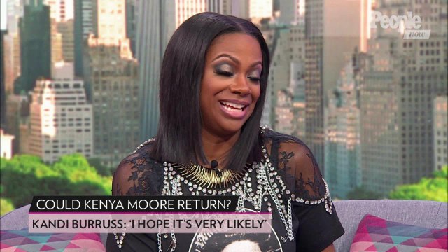 Kandi Burruss Hopes Kenya Moore Will Return to 'RHOA' Full-Time