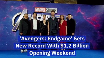 A Whopping Record For 'Avengers: Endgame' Opening