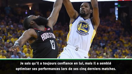 NBA - Curry : "Durant a été fantastique"