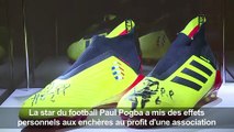 A Paris, des crampons de Pogba vendus 30.000 euros aux enchères