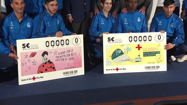 Fundación Real Madrid y Cruz Roja, unidas en el Sorteo de Oro
