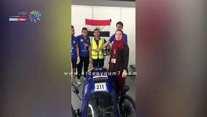 ابتكرها طلاب..أول نموذج لسيارة مصرية تعمل بغاز الهيدروجين