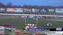 Ogilvie Raceway 4/26/19 WISSOTA Street Stock Final Laps