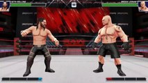 Seth Rollins Vs Brock Lesnar In WWE Mayhem 2019