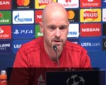 UEFA Champions League: Ajax news conference (ten Hag)