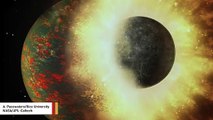 Moon Formed When Earth's Magma Was Ejected Into Space After A Cosmic Collision, Scientists Suggest