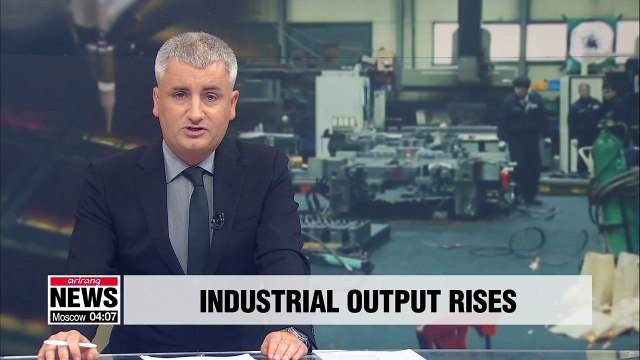 S. Korea's industrial output rose 1.1% m/m in March