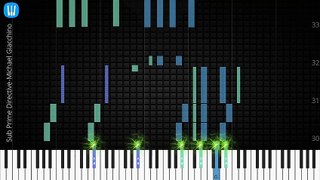  [Piano Solo]Sub Prime Directive, Michael Giacchino-Synthesia Piano Tutorial