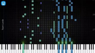  [Piano Solo]Team, Lorde-Synthesia Piano Tutorial