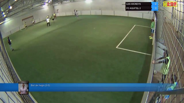 But de hugo (2-0) - LES MICKEYS Vs FC AQUITEL 2 - 29/04/19 19:00 - LIGUE 4 - Poitiers Game Parc