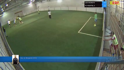 But de Benjamin  (5-0) - LES MICKEYS Vs FC AQUITEL 2 - 29/04/19 19:00 - LIGUE 4