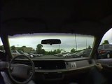 BMX Breaks Windshield