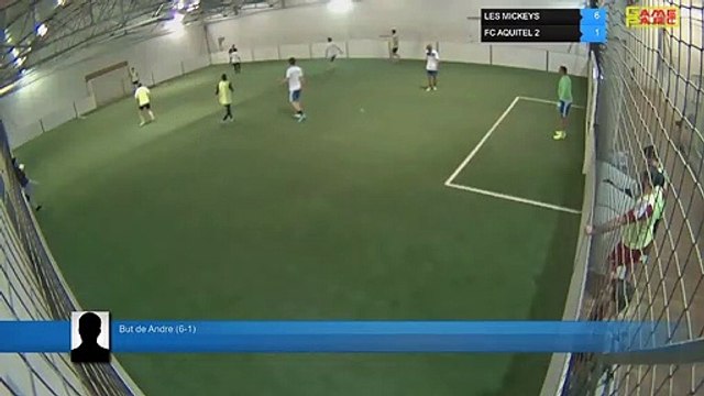 But de Andre (6-1) - LES MICKEYS Vs FC AQUITEL 2 - 29/04/19 19:00 - LIGUE 4 - Poitiers Game Parc