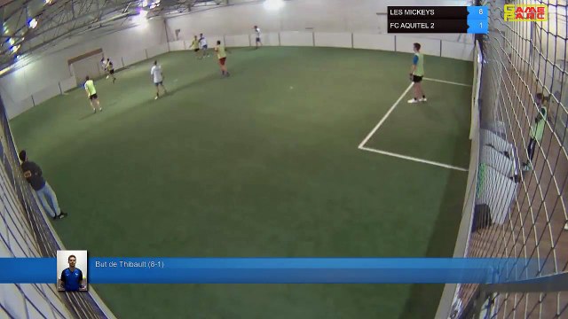 But de Thibault (8-1) - LES MICKEYS Vs FC AQUITEL 2 - 29/04/19 19:00 - LIGUE 4 - Poitiers Game Parc