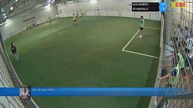 But de hugo (16-5) - LES MICKEYS Vs FC AQUITEL 2 - 29/04/19 19:00 - LIGUE 4 - Poitiers Game Parc