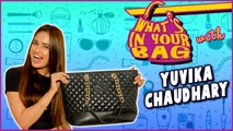 Yuvika Chaudhary Handbag Secret Revealed | What’s In Your Bag | TellyMasala
