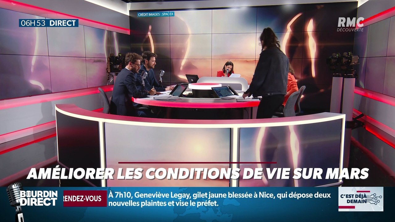 La chronique de Nina Godart : Des chercheurs travaillent sur l'amélioration des conditions de vie sur Mars - 30/04