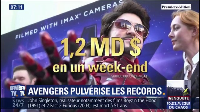 Avengers: Endgame pulvérise tous les records depuis sa sortie