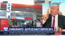 Carburants: au plus haut depuis 2013