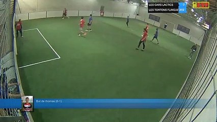 But de thomas (0-1) - LES GARS LACTICS Vs LES TONTONS FLINGUEURS  - 29/04/19 21:00 - LIGUE 2