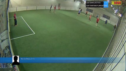 But de Manu (1-1) - LES GARS LACTICS Vs LES TONTONS FLINGUEURS  - 29/04/19 21:00 - LIGUE 2