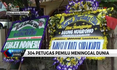 Jumlah Petugas Pemilu Meninggal Dunia Bertambah Jadi 304 Orang
